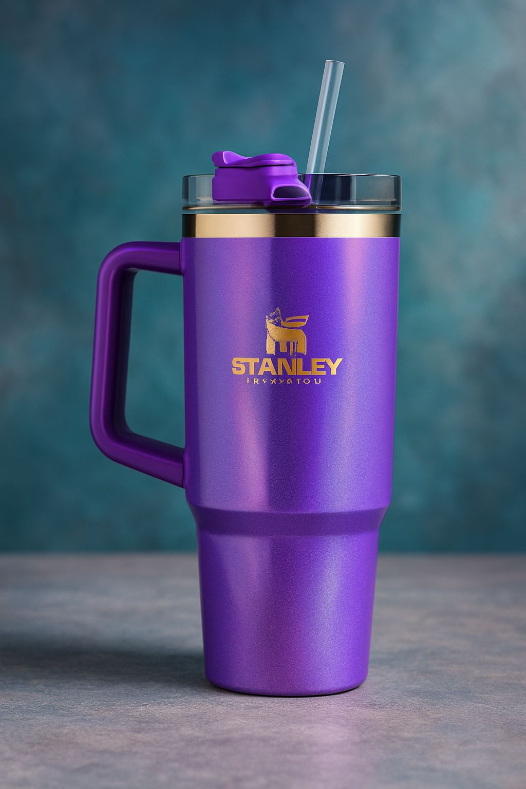 Copo Térmico Stanley Clean Shine – Alça & Canudo