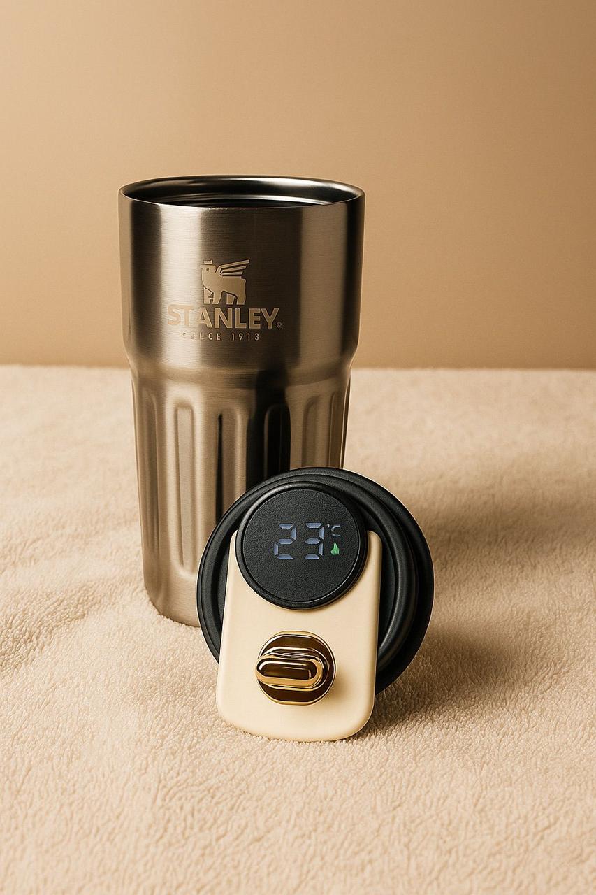 Coffee Smart Cup – Copo Térmico Inteligente com Display de Temperatura 450ml