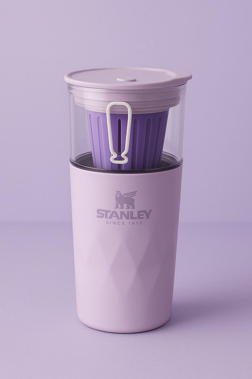 Copo Duo Flex Premium 2 em 1 – Inox & Vidro